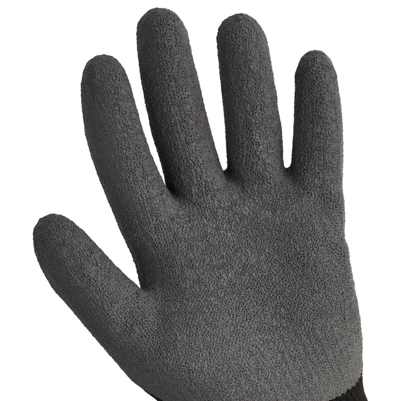 KleenGuard® G40 Latexbeschichtete Handschuhe - handspezifisch / grau & schwarz-zoom-