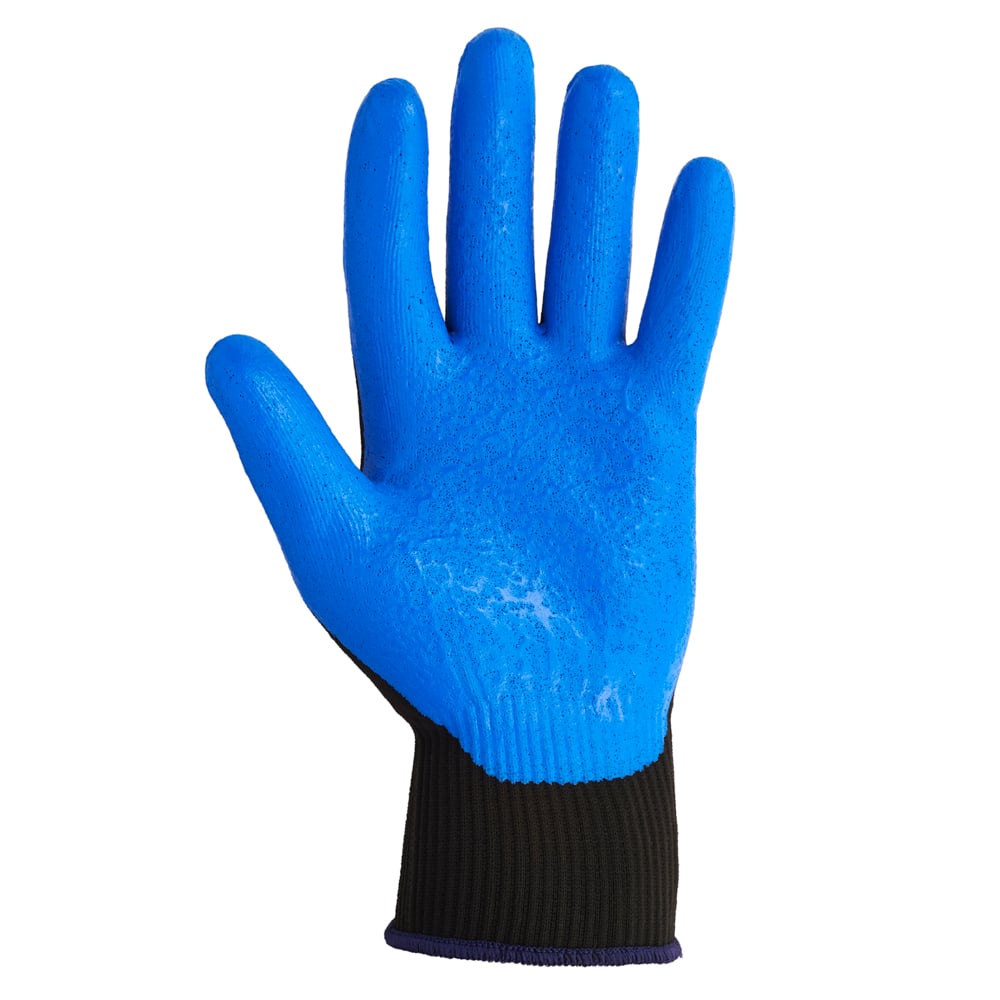 KleenGuard® G40 Schaumbeschichtete Handschuhe - handspezifisch / Blau-3