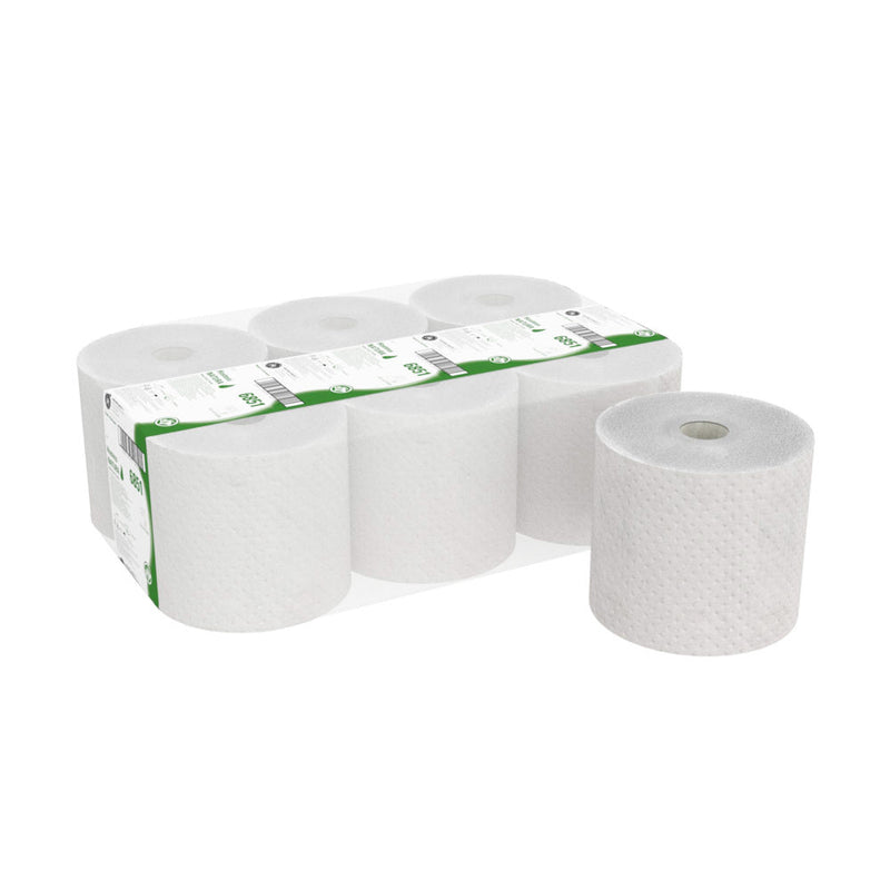 Hostess™ NATURA Rollenhandtücher - Rolle / Natur - 6 Rolls  x 1 Sheet | Karton (6 Rollen)-zoom-