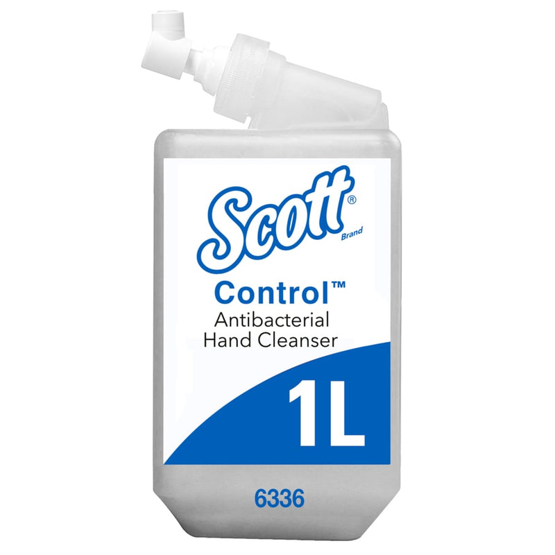 Scott® Control™ Antibakterieller Handreiniger - Kassette / Transparent /1 Ltr - 6 Cassettes | Karton (6 Kartuschen)-zoom-