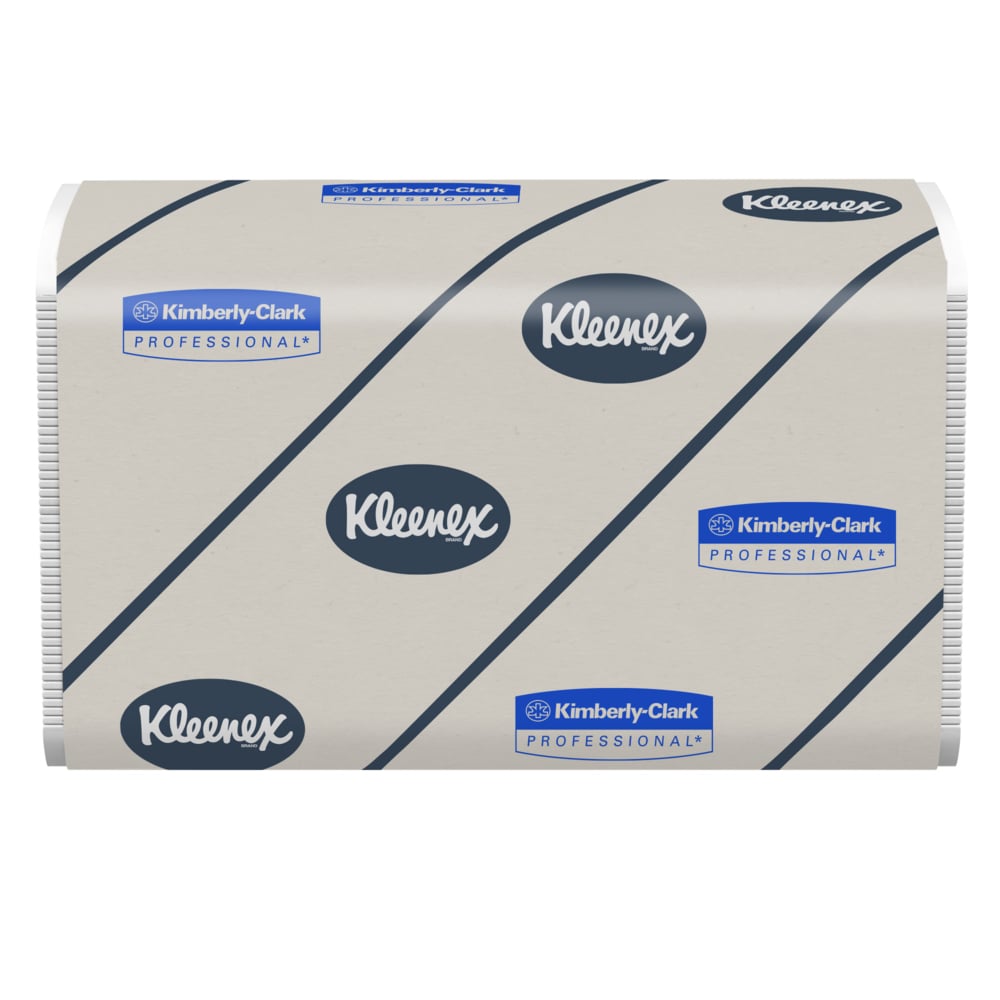 Kleenex® Ultra™ Handtücher - Interfold / Weiß /Groß - 30 Clips  x 94 Sheets | Karton (30 Päckchen)-zoom-4