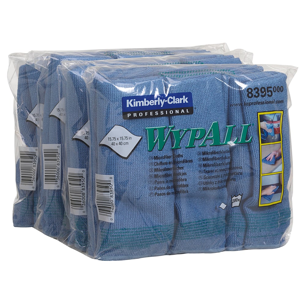 WypAll® Mikrofasertücher - flaches Tuch / 40 x 40 cm-5