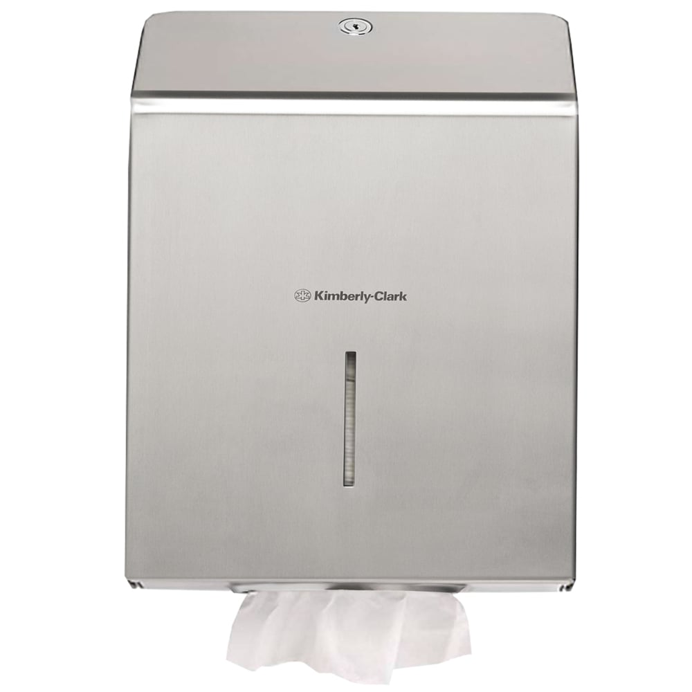 Kimberly-Clark Professional™ Handtuchspender - Edelstahl - 1 Dispenser | Karton (1 Spender)-2