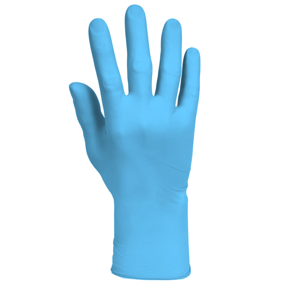 KleenGuard® G10 Comfort Plus Blaue Nitril-Handschuhe - 24 cm, beidhändig tragbar-1