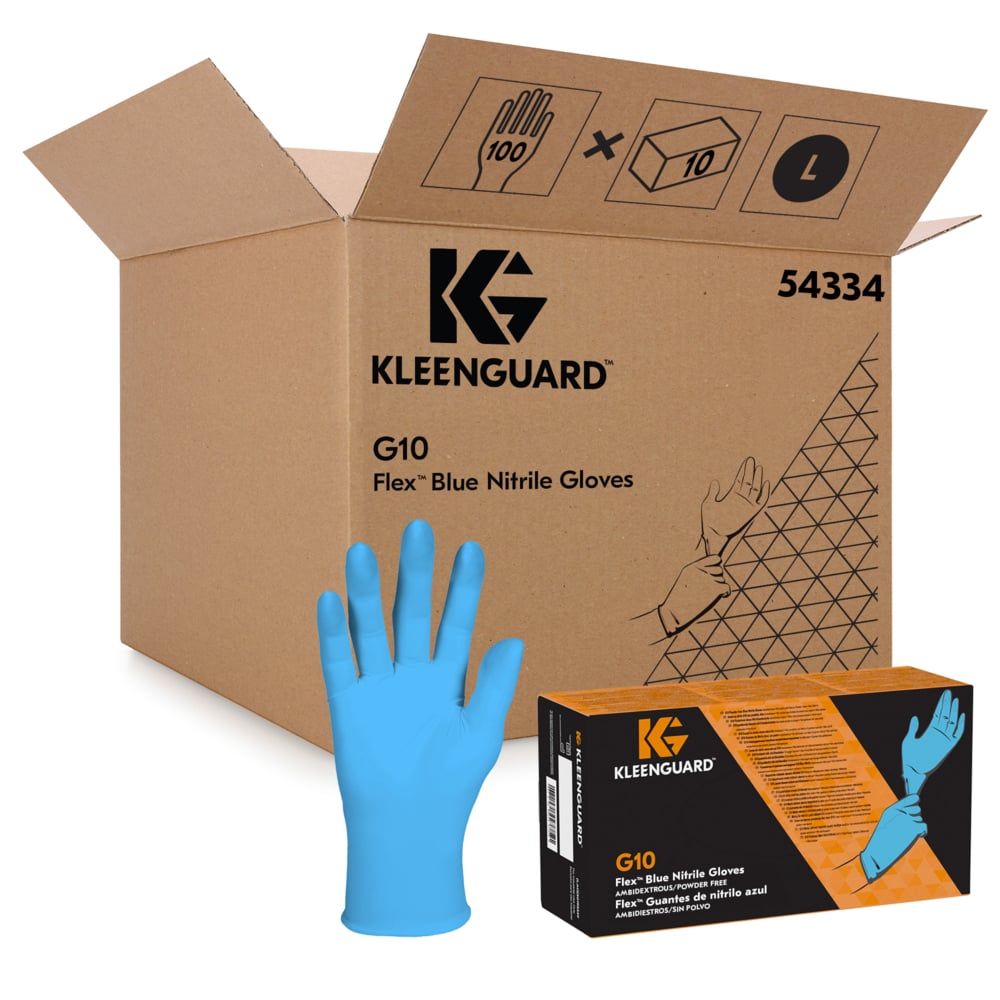 KleenGuard® G10 FleX Nitril-Handschuhe - 24 cm, beidhändig tragbar-zoom-3