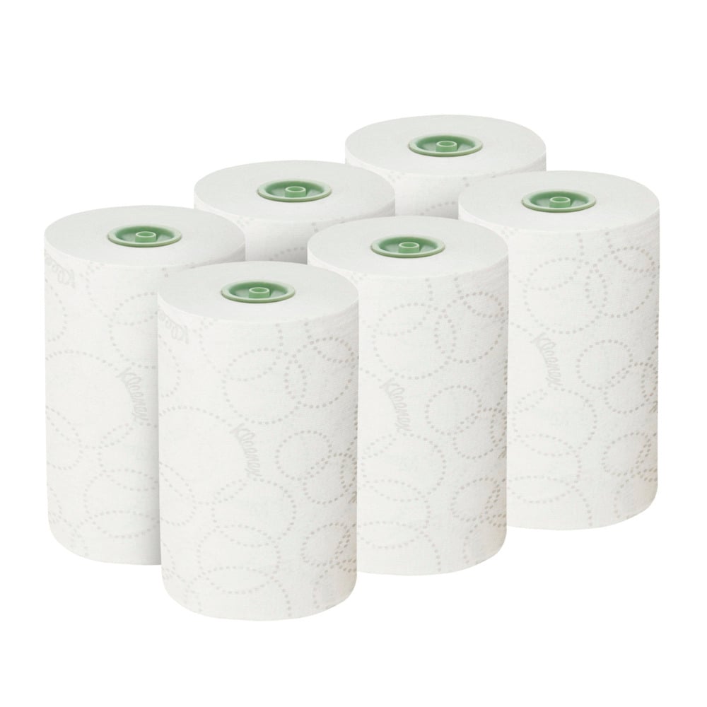 Kleenex® Ultra™ Rollenhandtücher - E-roll Slimroll™ / Weiß /2 ply 6x110m - 6 Rolls  x 1 Sheet | Karton (6 Rollen)
