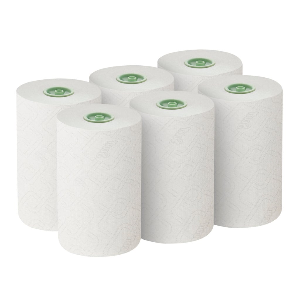 Scott® Essential™ Rollenhandtücher - E-roll Slimroll™ / Weiß /1 ply 6x180m - 6 Rolls  x 1 Sheet | Karton (6 Rollen)-2