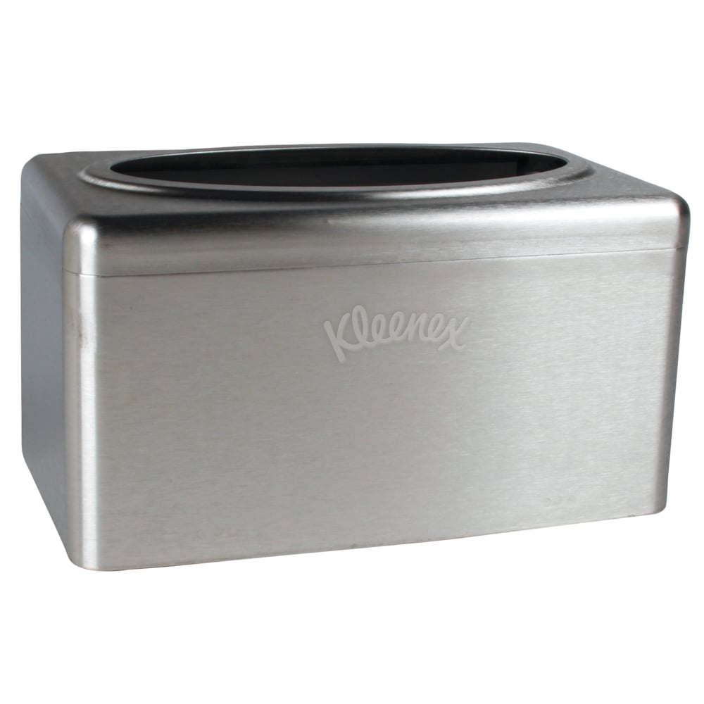 Kleenex®  Handtuchspender aus Edelstahl - Zupfbox / verchromt /Klein - 2 Dispenser Boxes | Karton (2 Boxen)-zoom-1