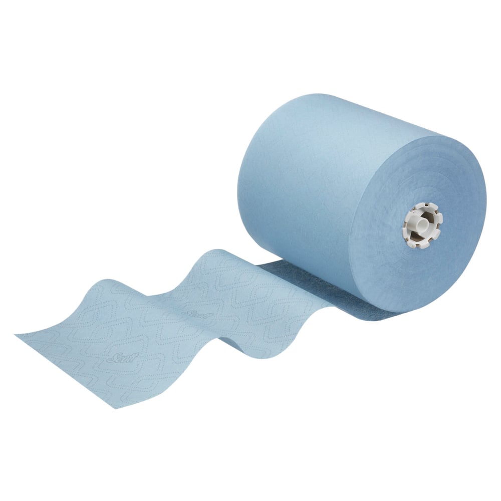 Scott® Essential™ Handtücher - Rolle / Blau - 6 Rolls  x 1 Sheet | Karton (6 Rollen)-zoom-4