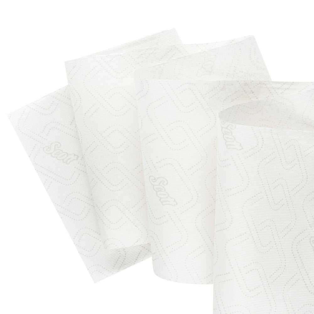 Scott® Essential™ Handtücher - Rolle / Weiß - 6 Rolls  x 1 Sheet | Karton (6 Rollen)-zoom-5