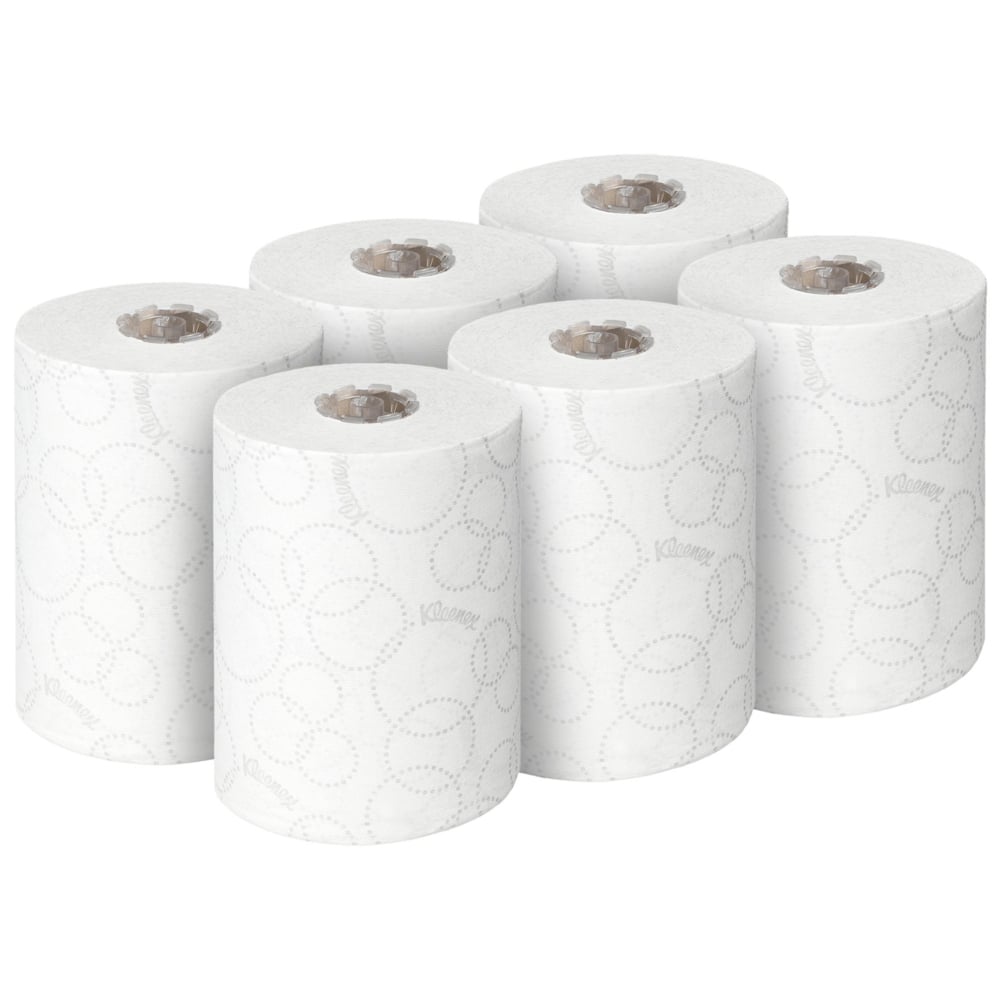Kleenex® Ultra™ Slimroll™ Handtücher - Rolle / Weiß - 6 Rolls  x 1 Sheet | Karton (6 Rollen)
