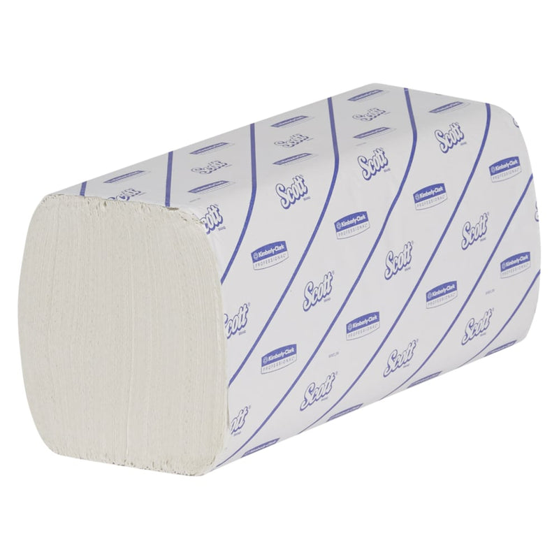 Scott® EXCELLENT Handtücher - Interfold / Weiß /Klein - 20 Clips  x 190 Sheets | Karton (20 Päckchen)-zoom-