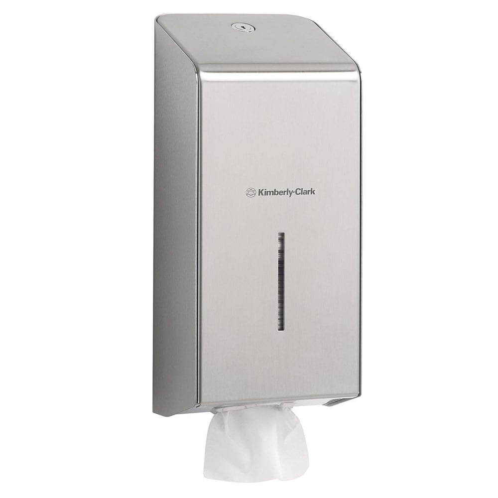 Kimberly-Clark Professional™ Toilet Tissue Spender - Edelstahl - 1 Dispenser | Karton (1 Spender)-3