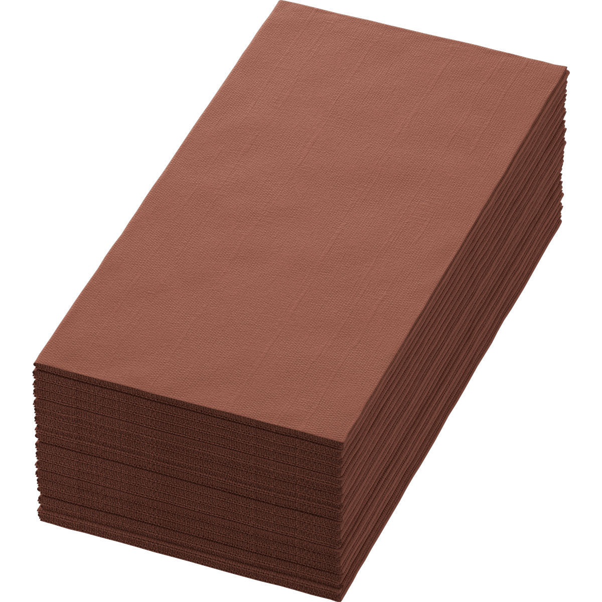 Zellt Servietten 40x40 cm, 3-lagig, chestnut  | Packung (250 Servietten)-1