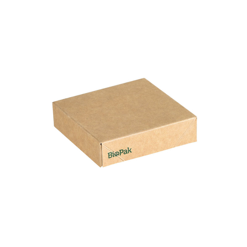 Viking Cube Mini Deckel Karton  Braun Karton/PLA 75x75x20  | Packung (300 Stück)-zoom-