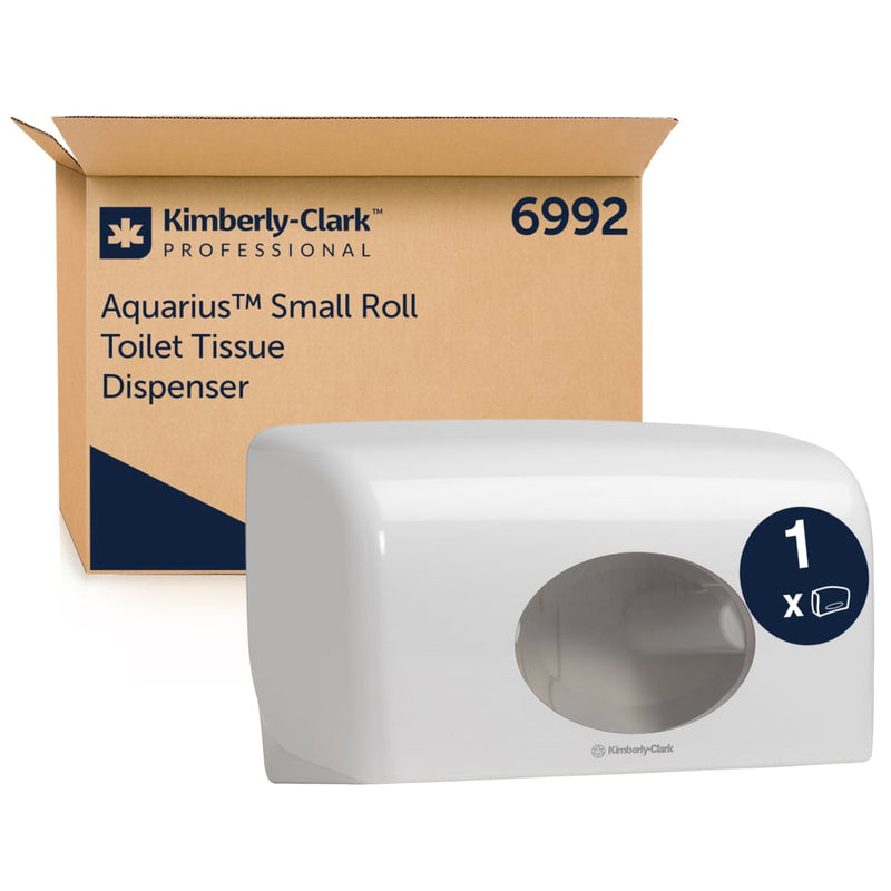 Aquarius™ Toilet Tissue Spender - Kleinrollen - 18.00 cm x 29.80 cm x 12.80 cm-zoom-
