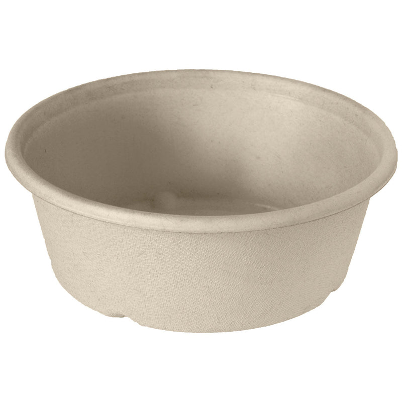 Classic Bowl 1200 ml  - coated  Braun Bagasse BAT/PLA-coated 194x194x65 | Packung (40 Stück)-zoom-