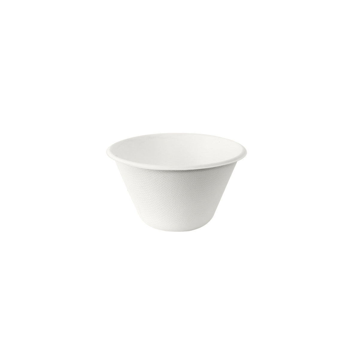 Coppa Bowl 350 ml - uncoated  Weiß Bagasse 116x116x66 | Packung (50 Stück)-zoom-1
