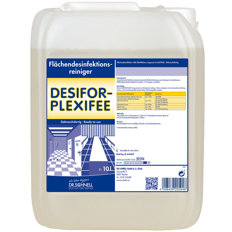 Dr. Schnell Desifor PlexiFee Flächendesinfektionsmittel, begrenzt viruzid PLUS-zoom-