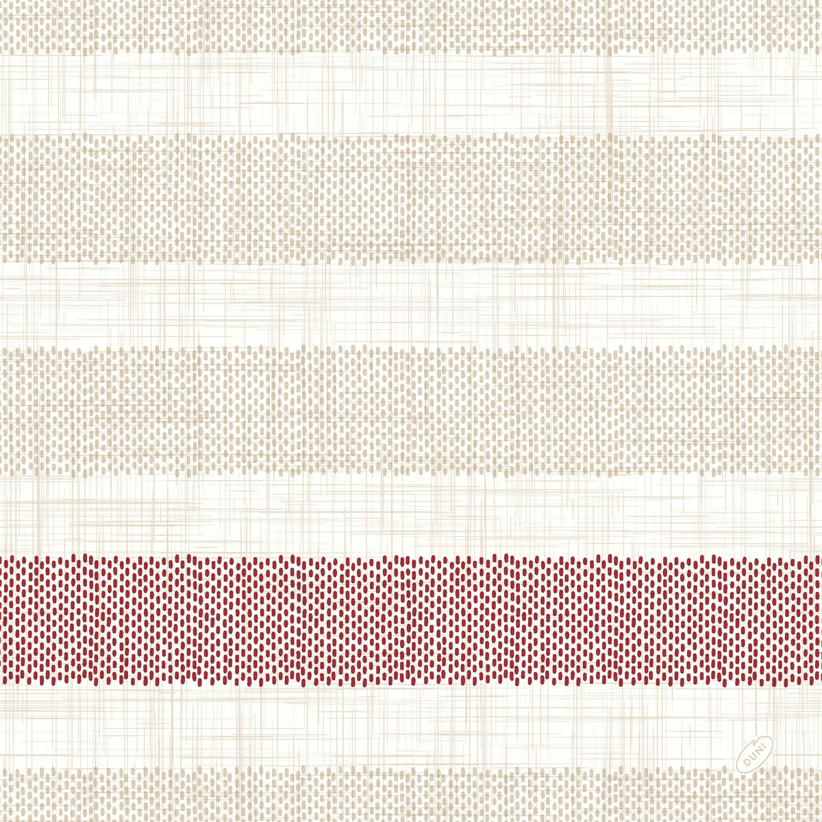 Dunilin Servietten 40x40 cm, Rigato Bordeaux - Hochwertige Tischdeko | Packung (45 Servietten)-1
