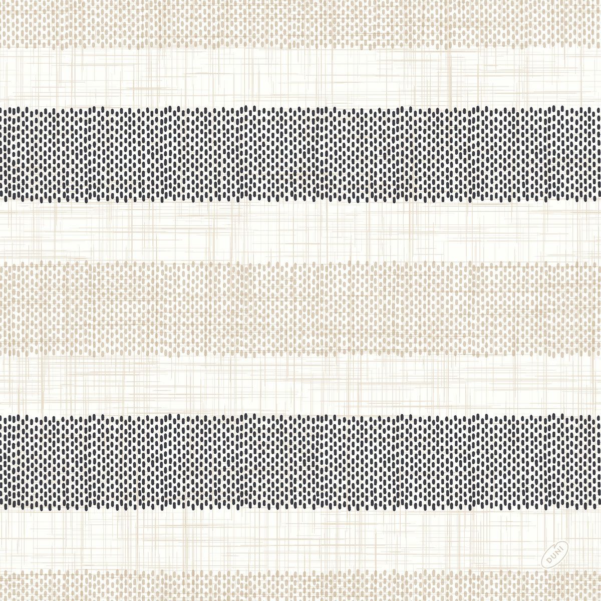 Zellt Servietten 40x40 cm Klassik Rigato schwarz  | Packung (50 Servietten)-1