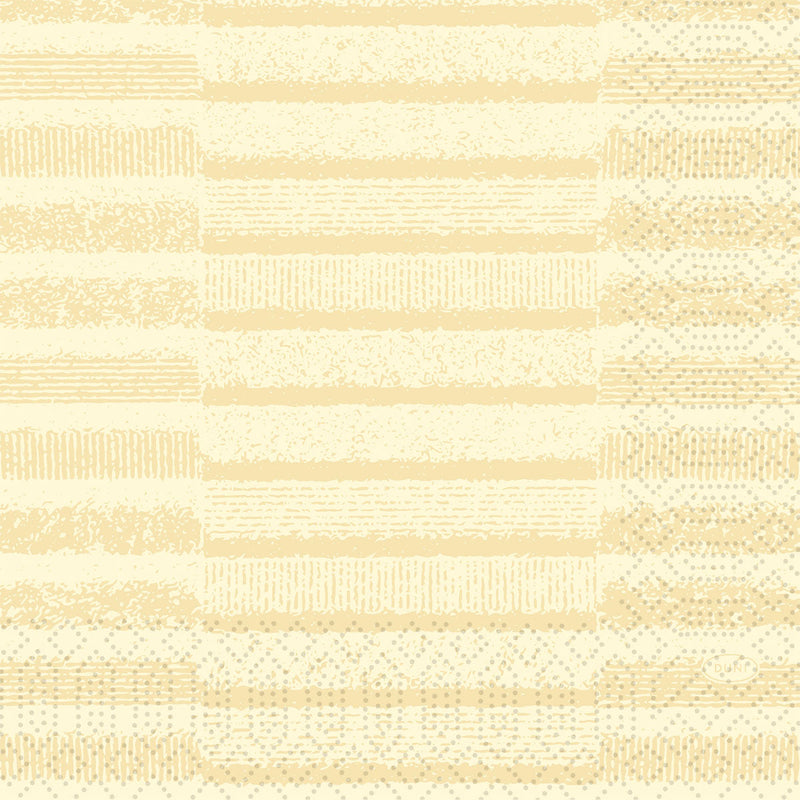 Zellt.-Serv.33 3lg 1/4 Tessuto cream - Hochwertiger Stoff für Möbel | Packung (250 Servietten)-zoom-