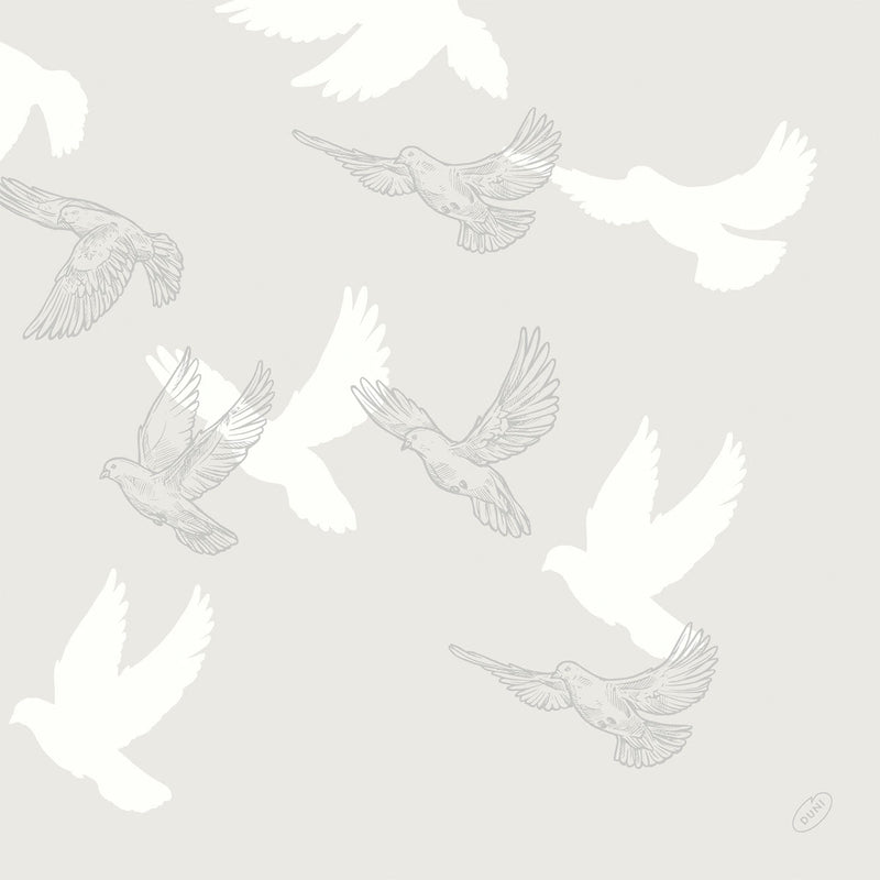 Bio-Dunisoft Servietten 40x40 cm Soft Wings - Weiche Papierservietten | Packung (60 Servietten)-zoom-
