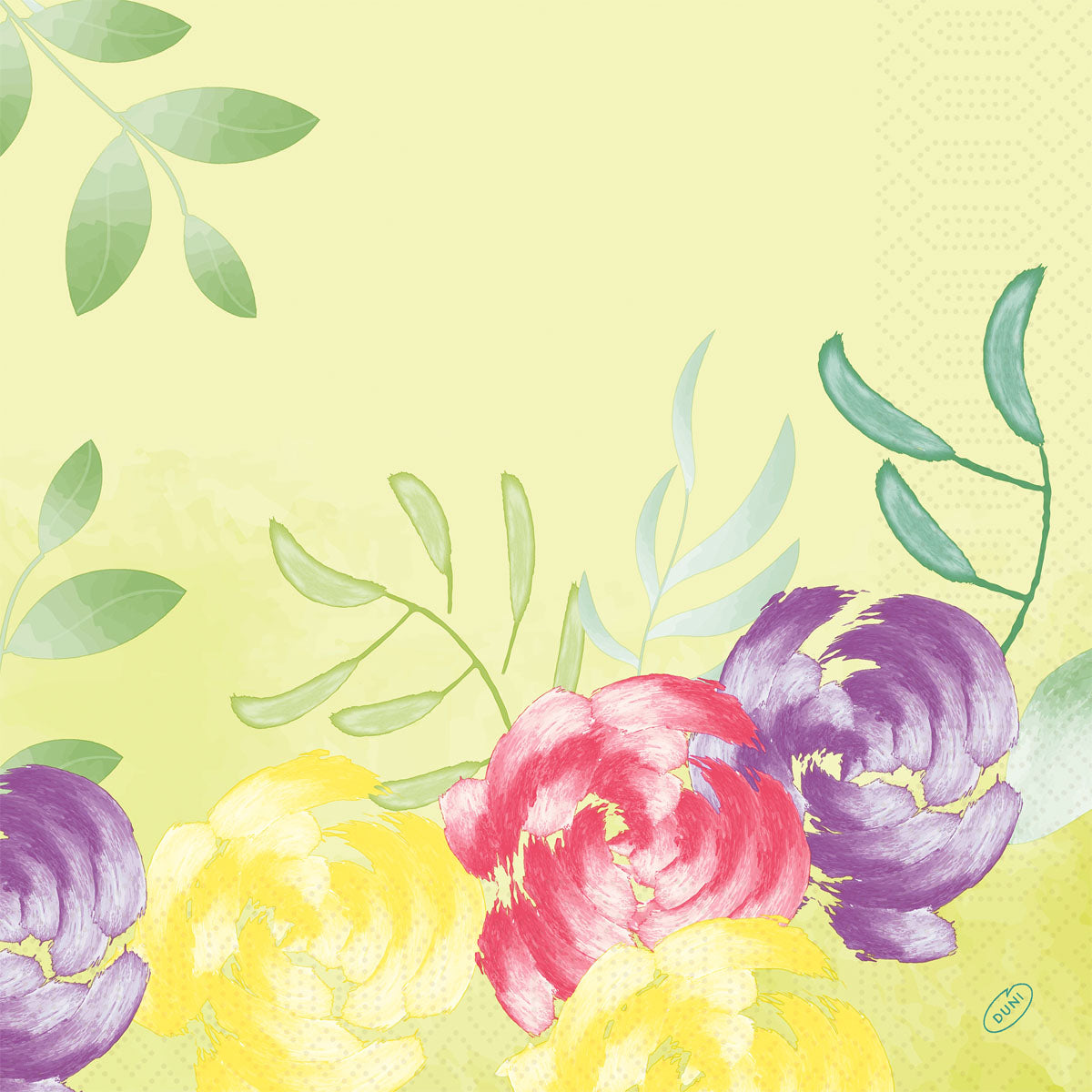 Servietten 40x40 cm 3-lagig Soft Tropics - Hochwertige Papierservietten | Packung (250 Stück)-1