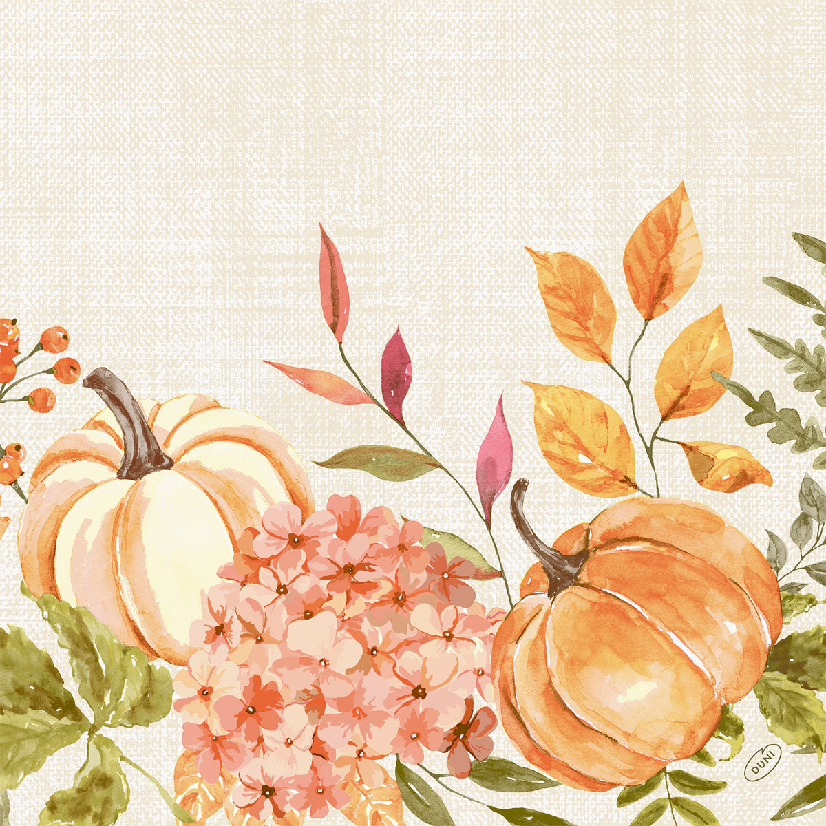 Servietten 40x40 4-lagig Klassik Spicy Pumpkin | Packung (50 Stück)-1