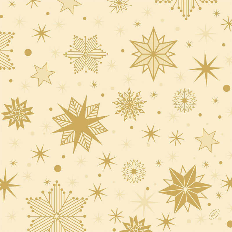 Servietten 40x40 4-lagig Klassik Stargazing cream | Packung (50 Stück)-zoom-
