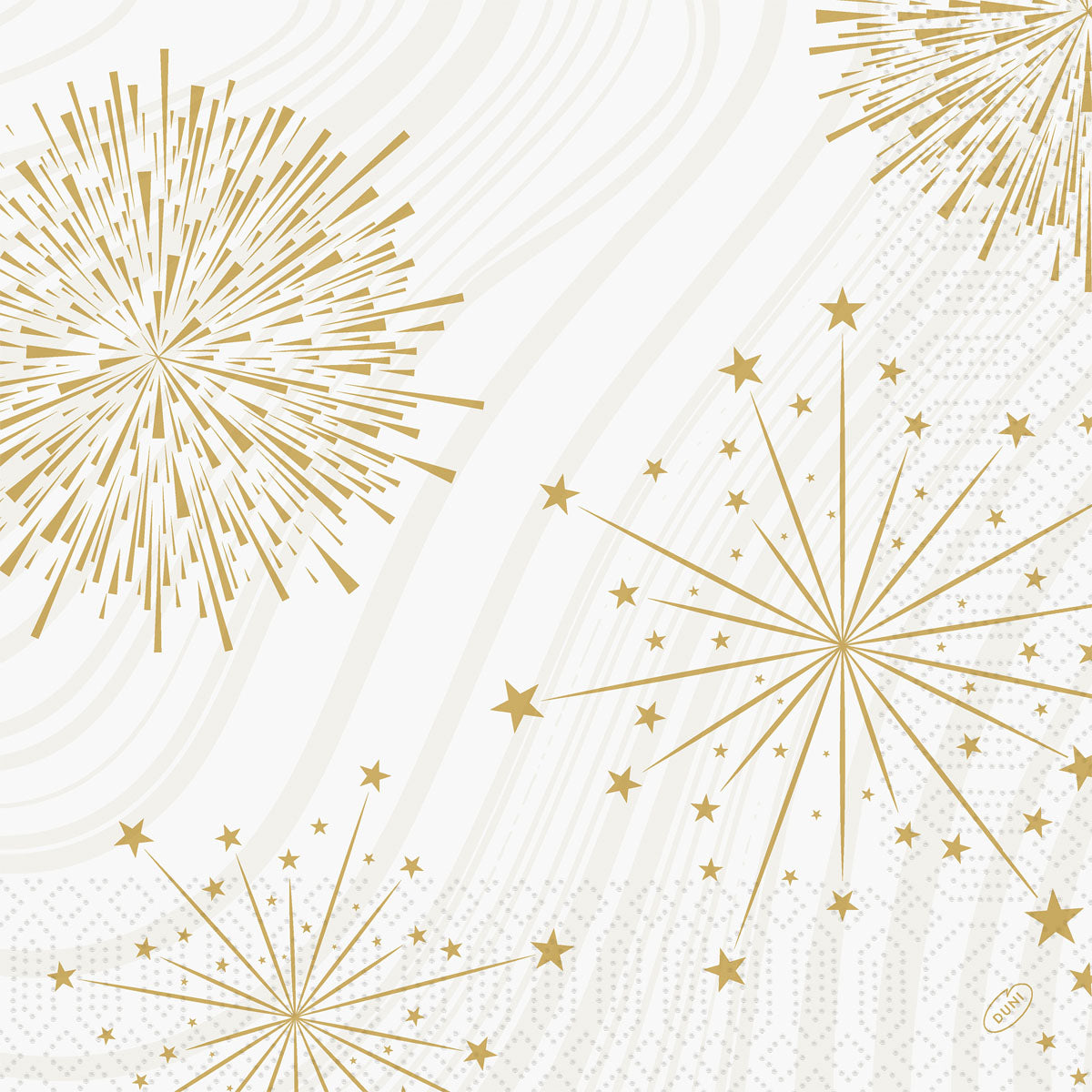 Servietten 40x40 3-lagig 1/4 Sparkly white | Packung (250 Stück)