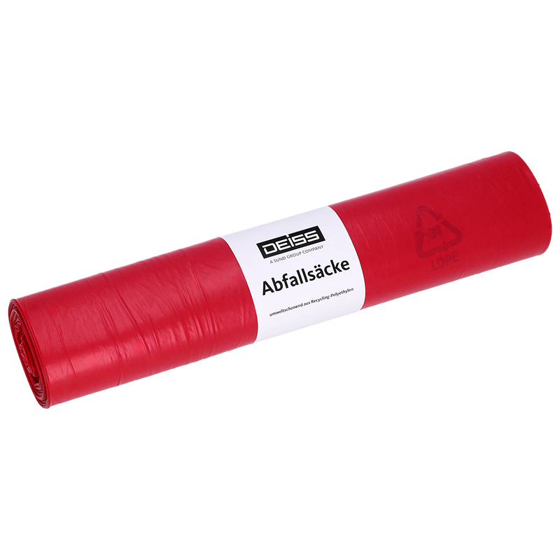 DEISS Müllsäcke Typ 60 575x1000 mm aus Recycling-LDPE 70 l-zoom-