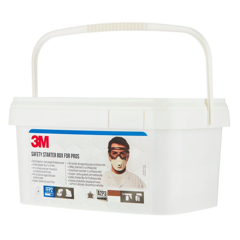 3M™ Arbeitsschutz-Starter-Box für Profis 1000MCWE, Atem-, Augen- und Gehörschutz, 1 Set/Packung | Packung (1 Stück)-zoom-