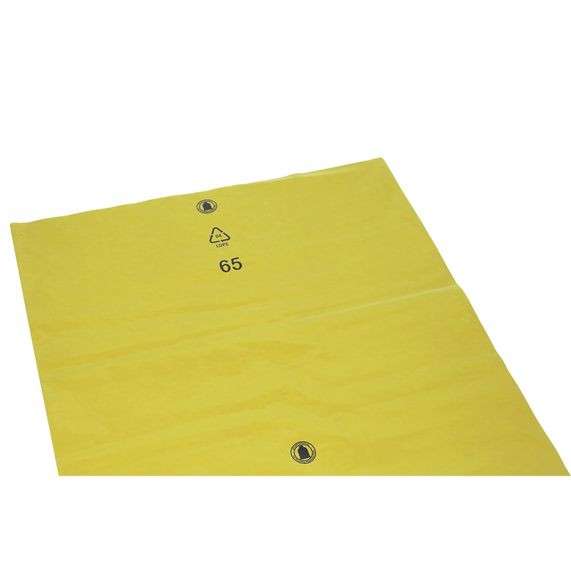 DEISS 23005 - 700x1100x0,1 mm gelb | Karton (200 Stück)-zoom-