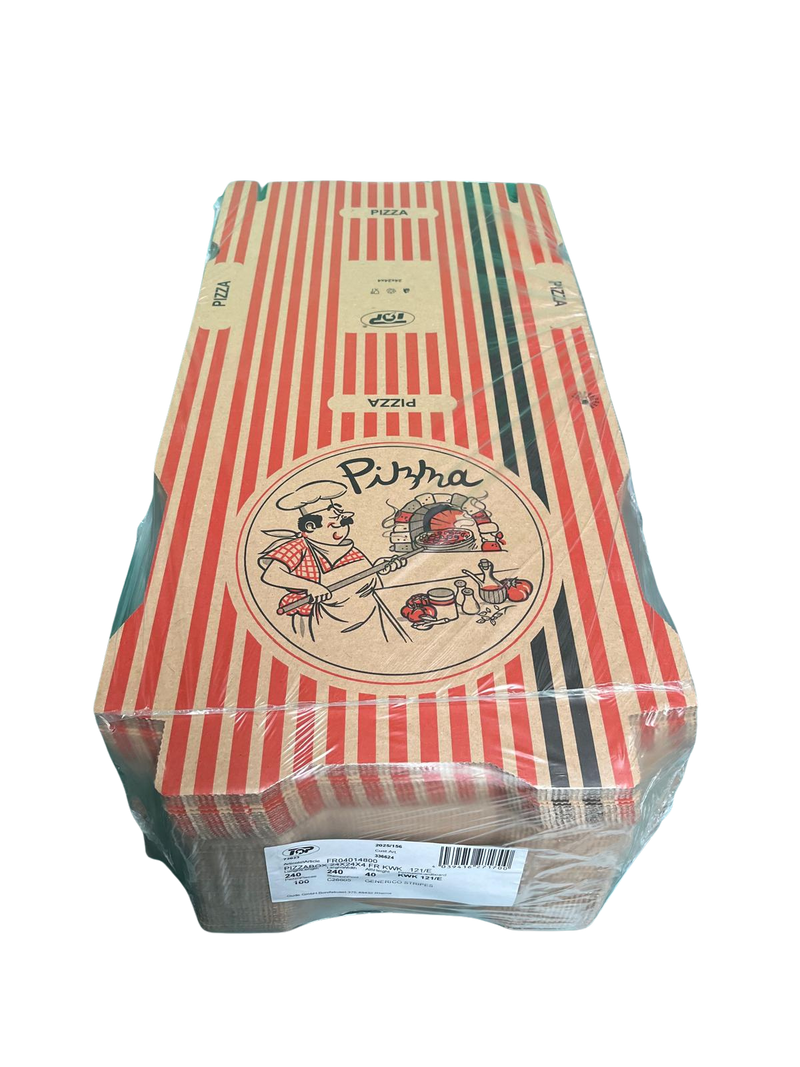 PIZZABOX 24X24X4 KR/KR BRAUN NYC F&T-zoom-