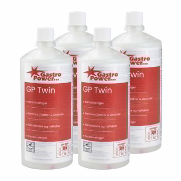 GastroPower GP Twin Sanitärreiniger, 325 ml (1999915027)   | Karton (4 Packungen)-1