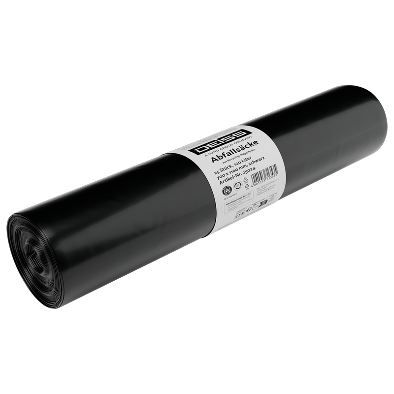 DEISS 25024 - 700x1100 mm Typ 60 schwarz | Rolle (25 Stück)-zoom-