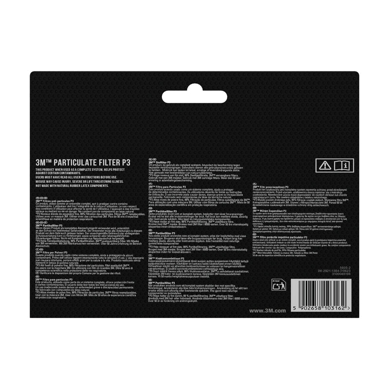 3M™ Partikelfilter 5925, P2, 10 Paar/Packung | Packung (1 Stück)-zoom-