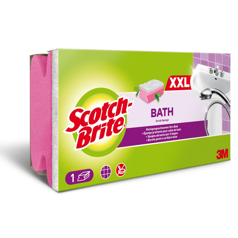 Scotch-Brite® Bath Griffschwamm XXL für das Bad, 1 Stück pro Packung | Packung (1 Stück)-zoom-