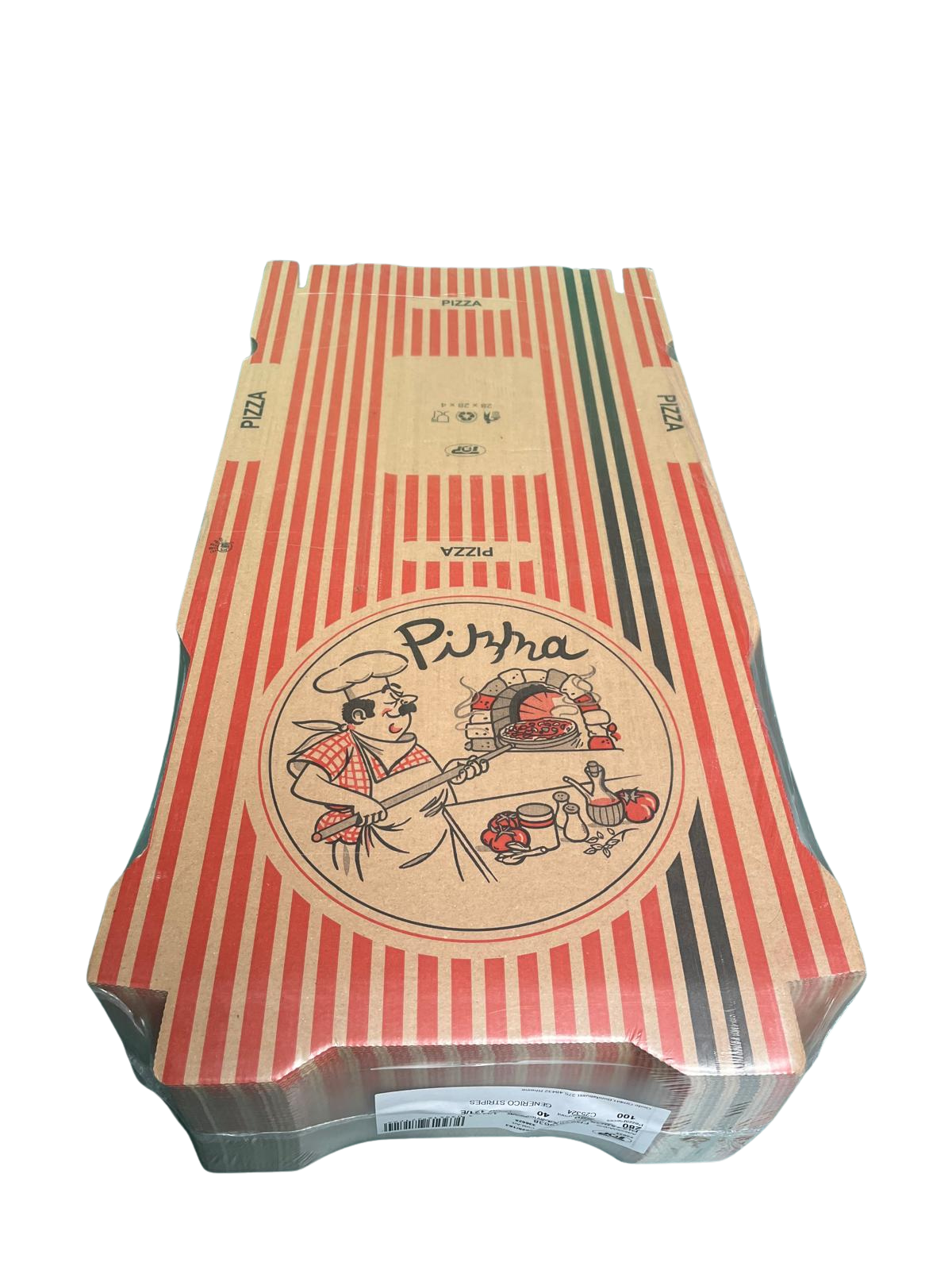 PIZZABOX 28X28X4 KR/KR BRAUN NYC F&T-zoom-1