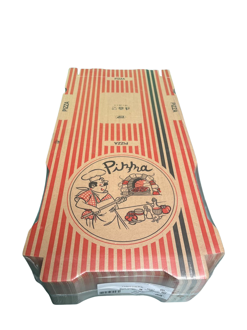 PIZZABOX 28X28X4 KR/KR BRAUN NYC F&T-zoom-