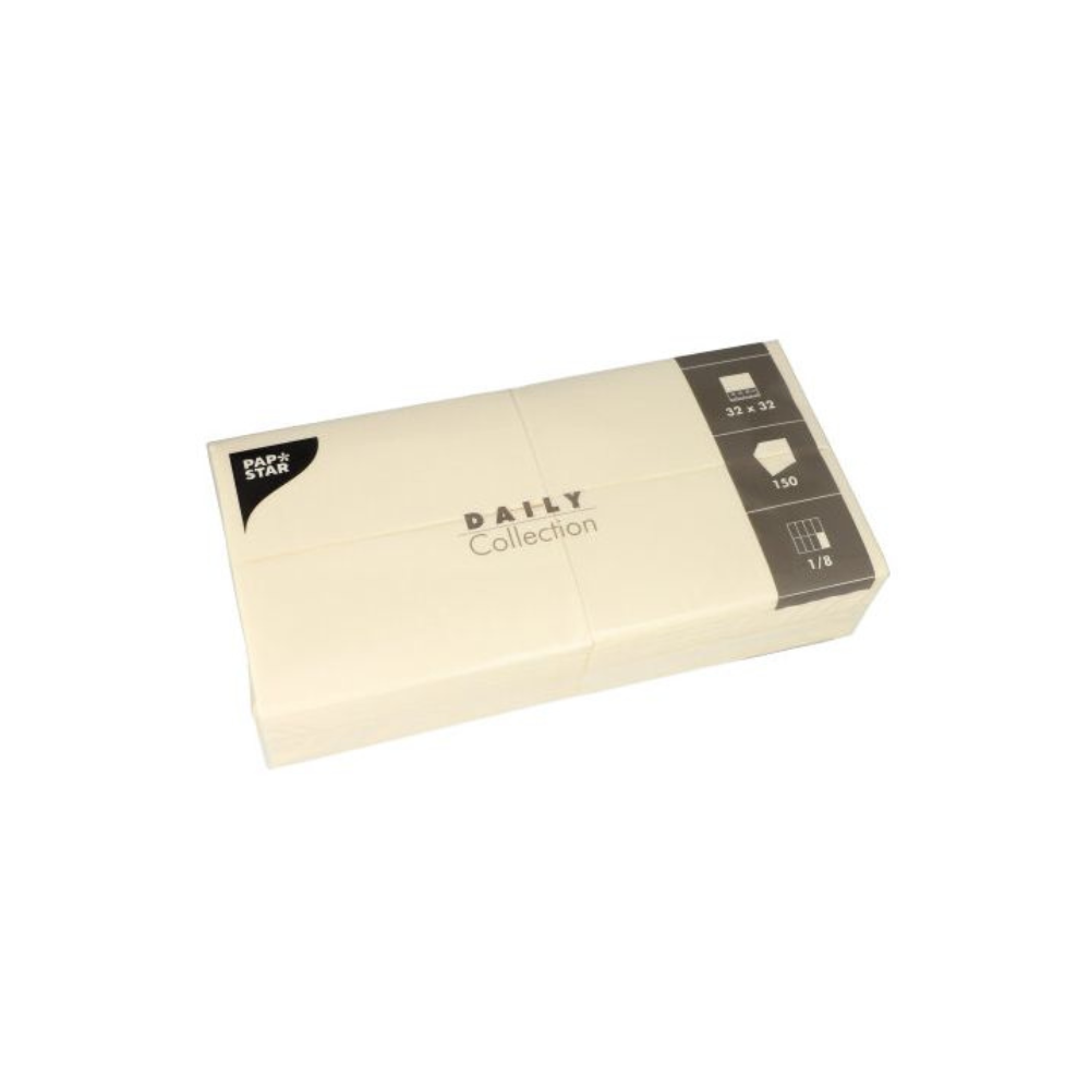 PAPSTAR Servietten "DAILY Collection" 1/8-Falz 32 cm x 32 cm-5