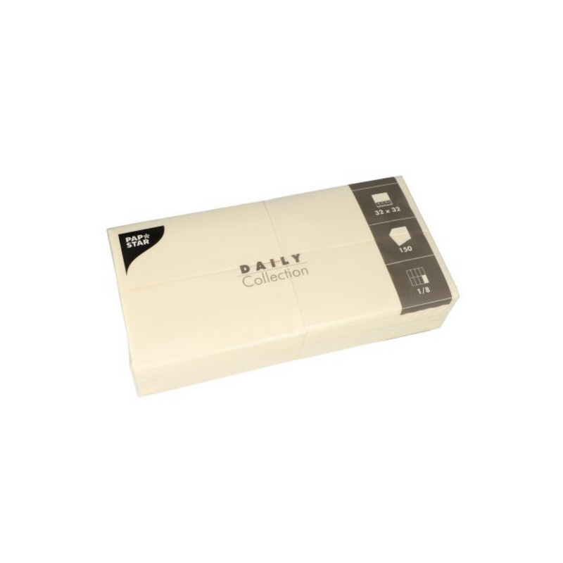 PAPSTAR Servietten "DAILY Collection" 1/8-Falz 32 cm x 32 cm-zoom-