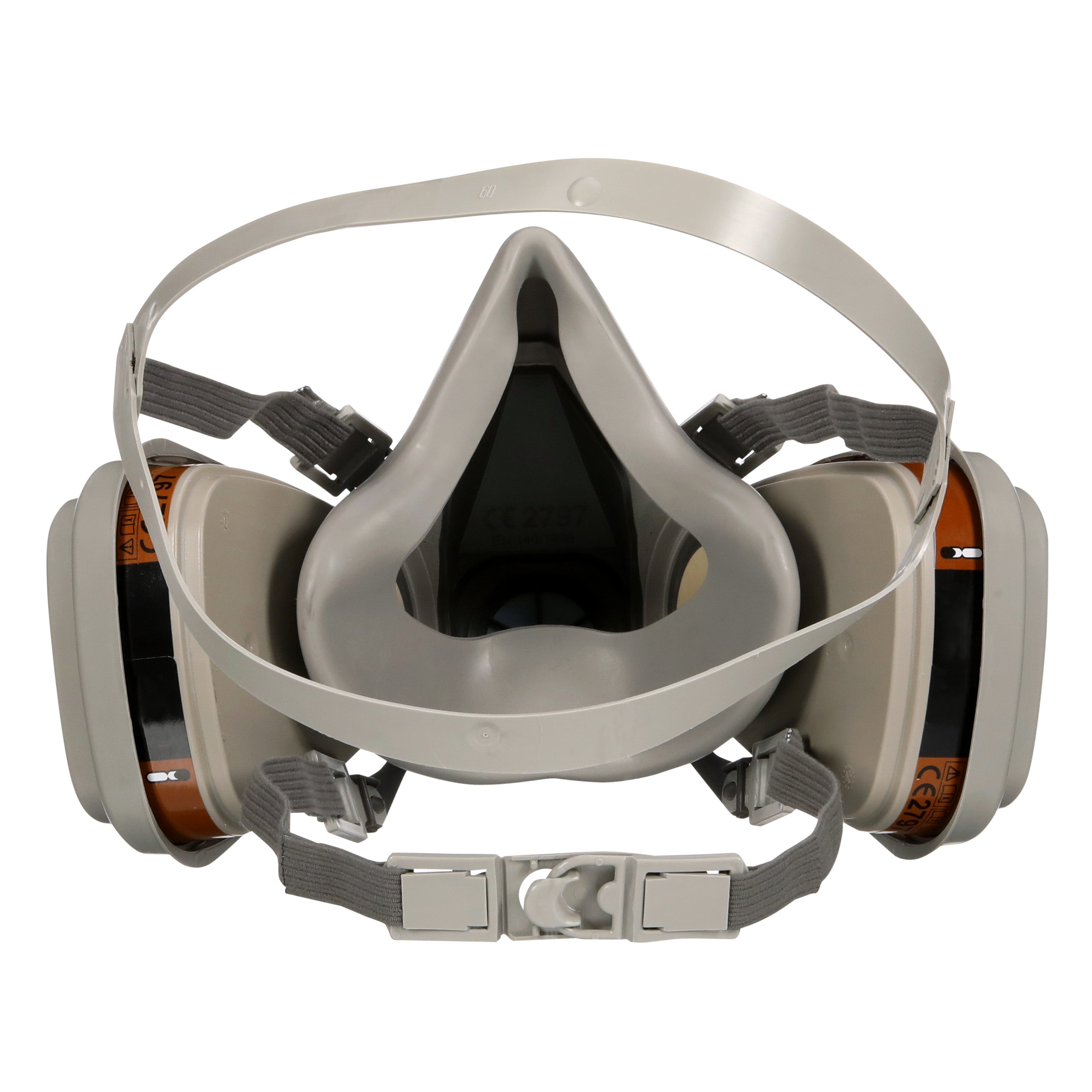 3M™ Atemschutzmaske 6002KIT-1 mit austauschbaren Filtern, A2P2 Organische Dämpfe (1x6200, 2x6055, 2x5925, 2x501) | Packung (1 Stück)-zoom-7