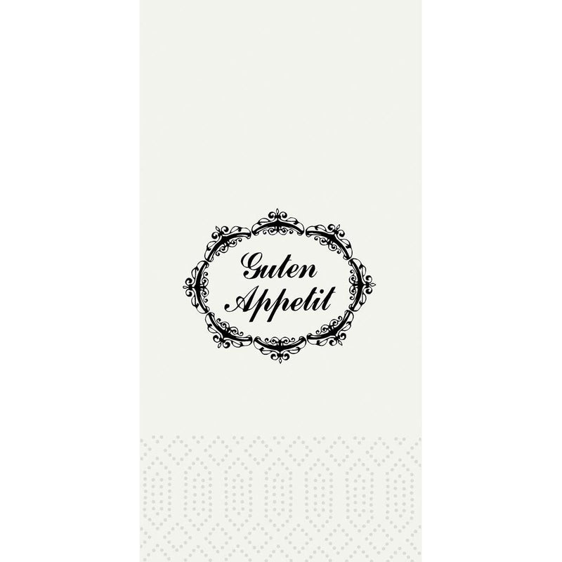 Zelltuchservietten 33 x 33 cm 2-lagig 1/8 Kopffalz Guten Appetit | Packung (300 Stück)-zoom-