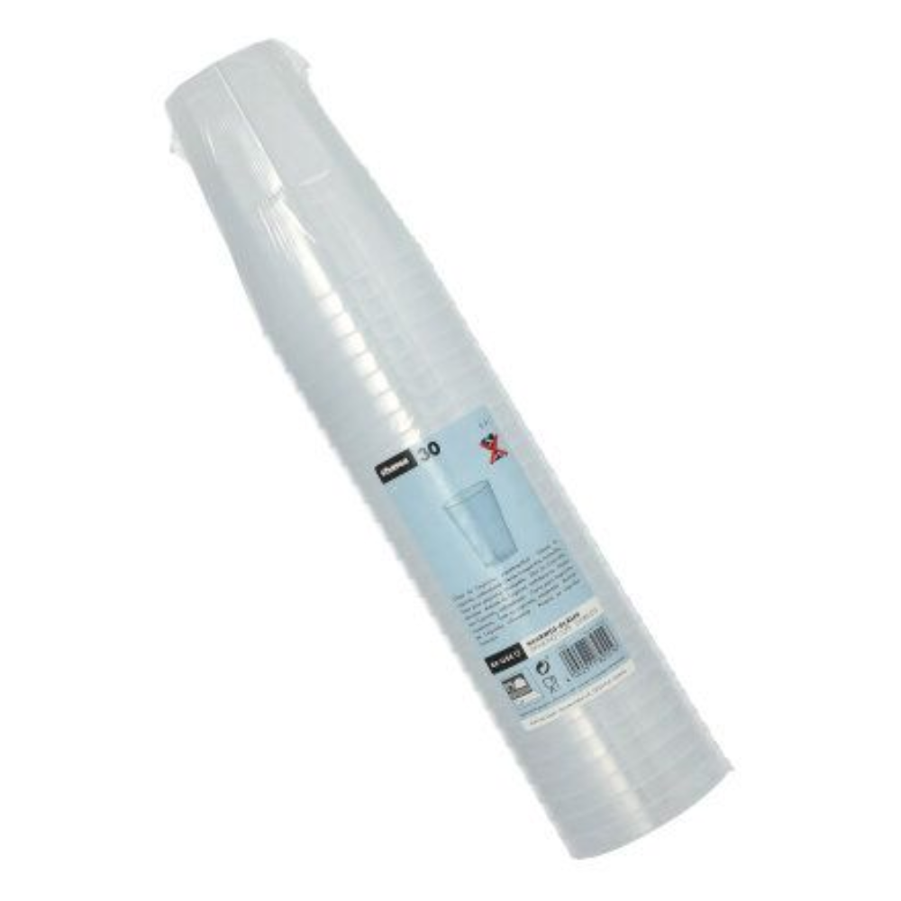 Starpak Mehrweg Plastikbecher für Caipirinha PP 0,3 l Ø 8 cm· 11 cm transluzent unzerbrechlich | Schrumpffolie (30 Stück)-3