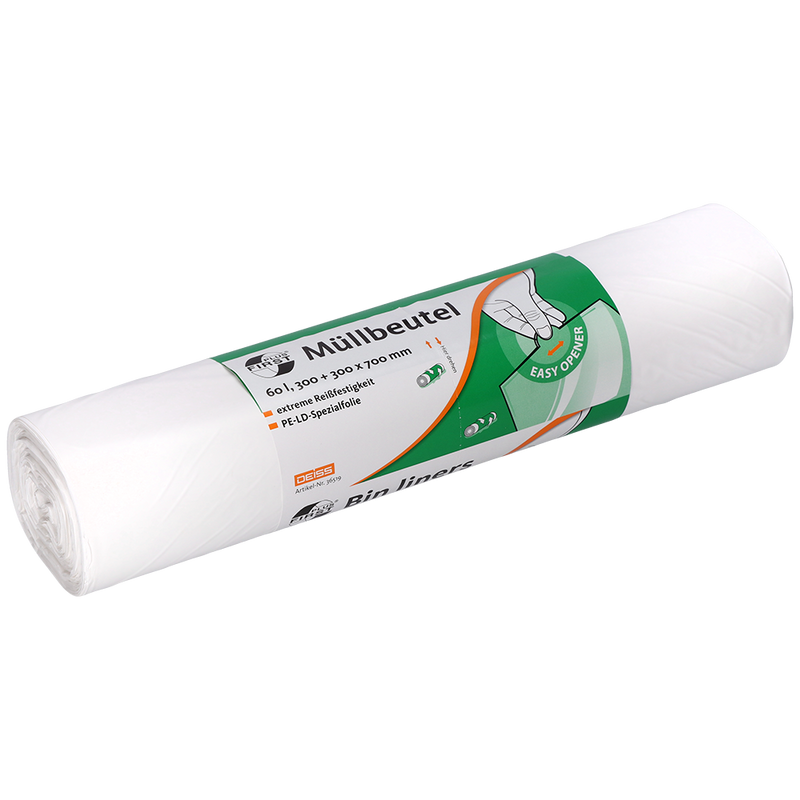 DEISS 36519 - 300+300x700 mm weiss | Rolle (50 Stück)-zoom-