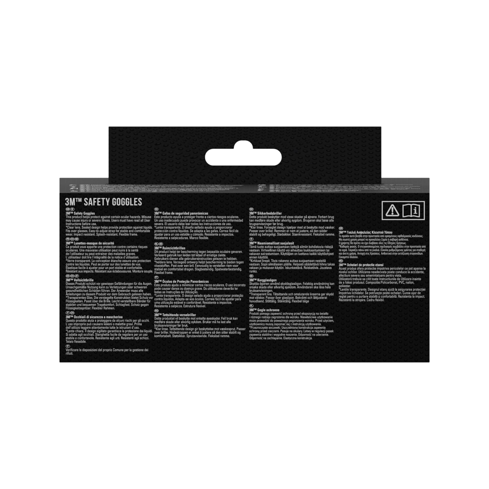 3M™ Schutzbrille 2890, versiegelt, Klarsichtscheibe | Packung (1 Stück)-4