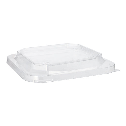 Starpak 25 Deckel für Lunchboxen PET eckig transparent-1
