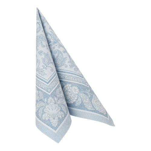 PAPSTAR 50 Servietten "ROYAL Collection" 1/4-Falz 40 x 40 cm blau-zoom-5